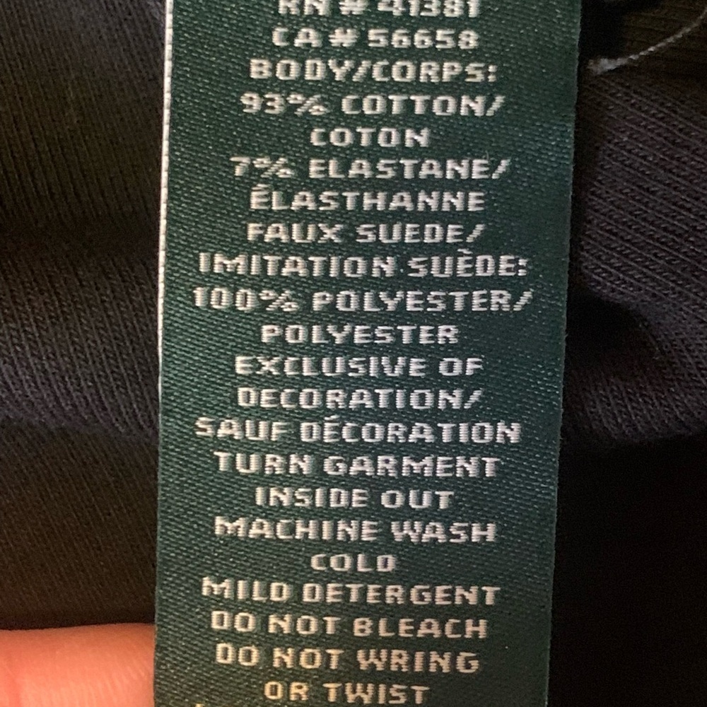 Ralph Lauren Top Small Black and Brown Short Sleeve - Picture 3 of 9